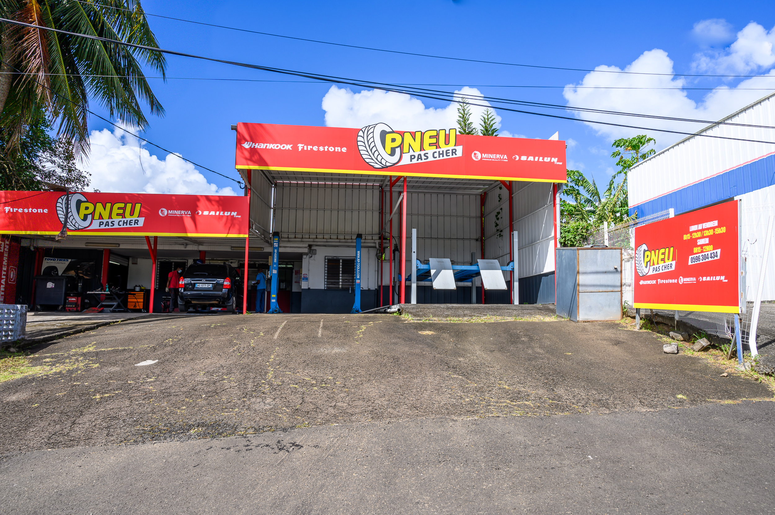 Photo du centre auto Pneu Pas Cher Lamentin Martinique